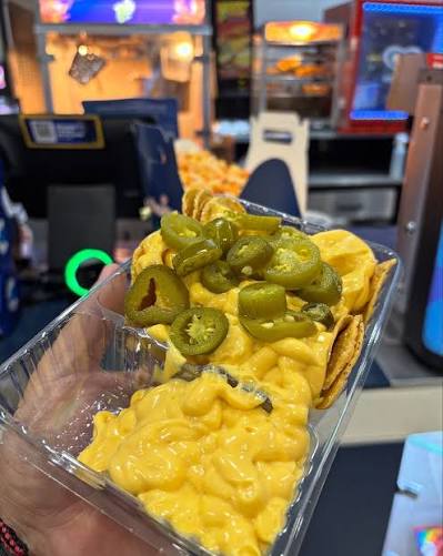 nachos con queso